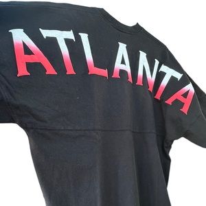 Large NWT Spirit Jersey "Atlanta" Long Sleeve heavy cotton Large